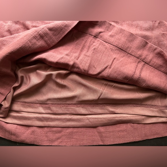 NWOT Very J Pink Belted Mini Skirt - Picture 4 of 5